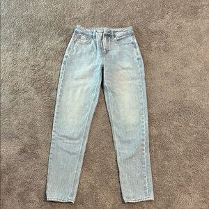 American Eagle Outfitters High Rise Light Blue Jeans